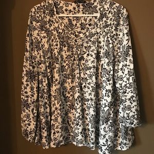 Express Floral Shirt
